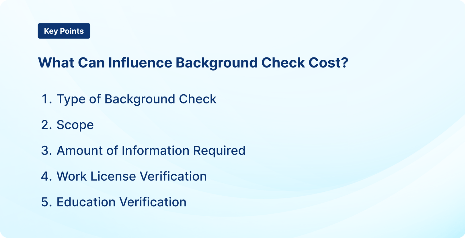 How Much Do Background Checks Cost?